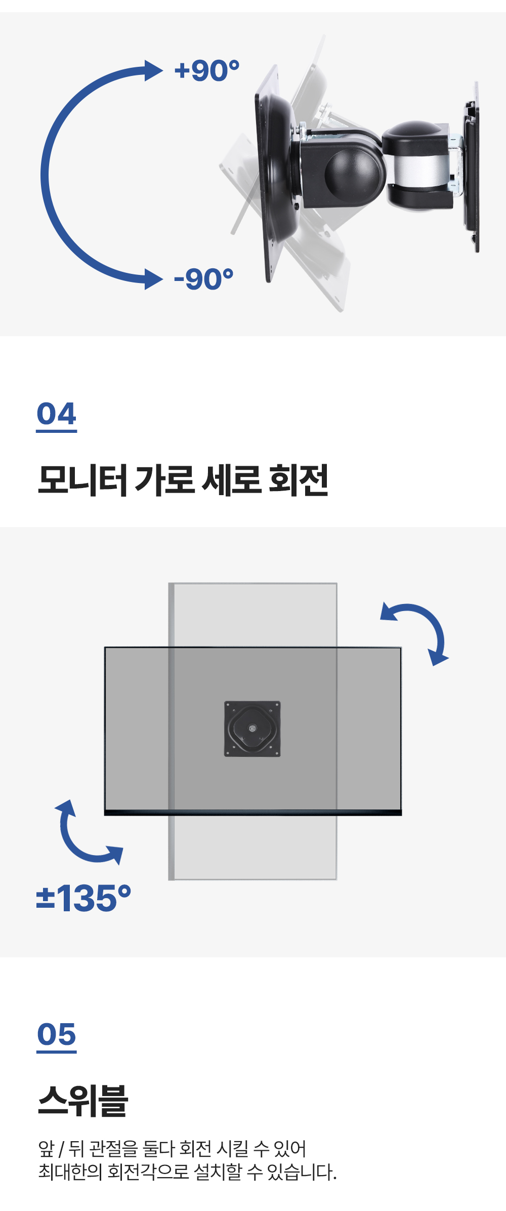 LA-17GV,T-17G,엔산벽형모니터암